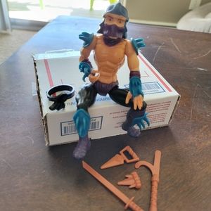 Teenage mutant ninja turtles Shredder  1988 with accessories
